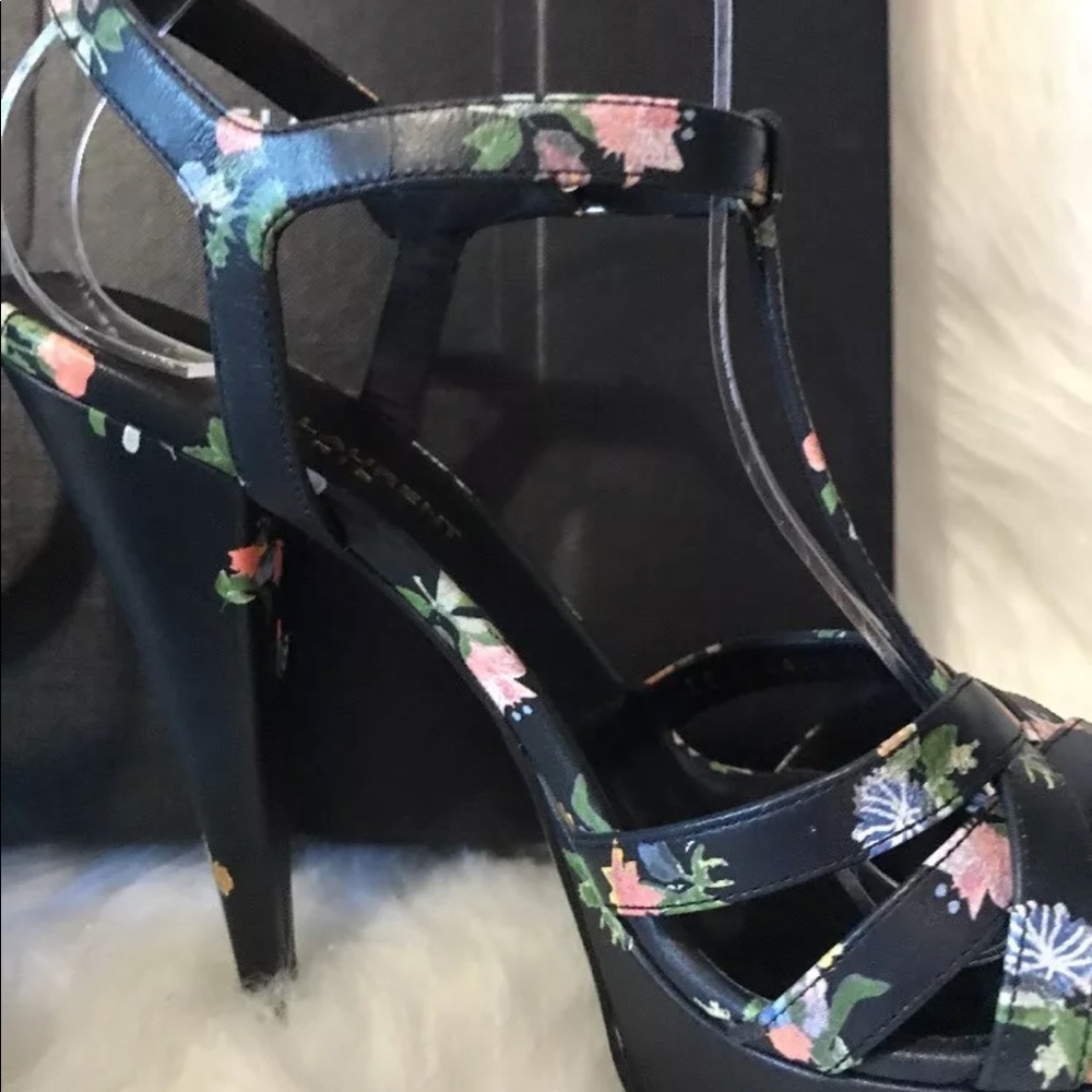 YSL Grungy flower sandals 39 - Picture 6 of 7